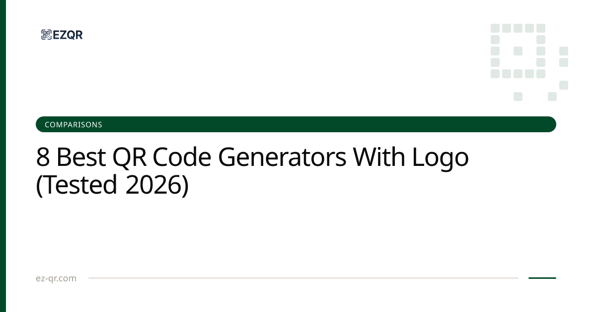 8 Best QR Code Generators With Logo (Tested 2026) | EZQR